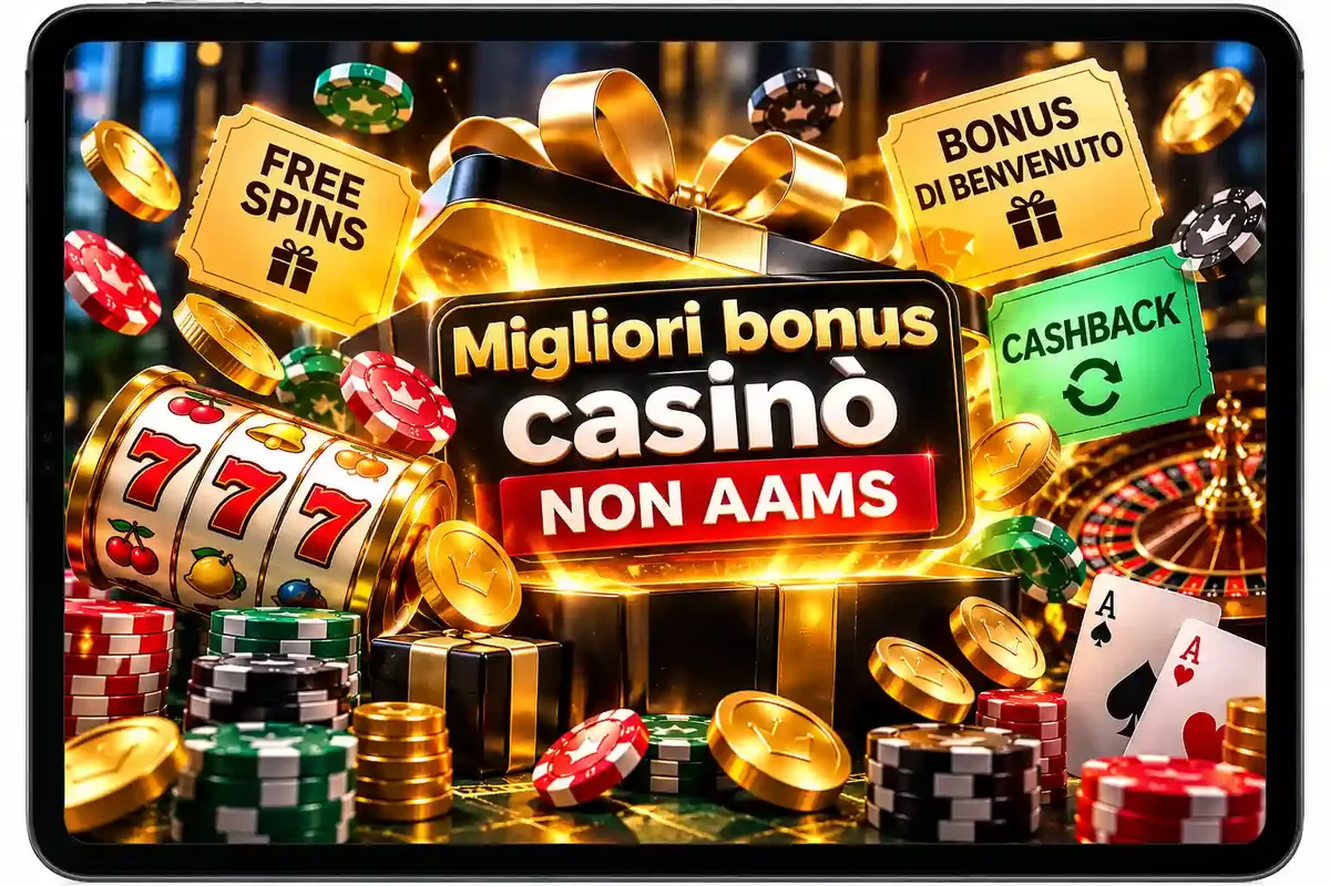 Bonus dei casinò NON AAMS