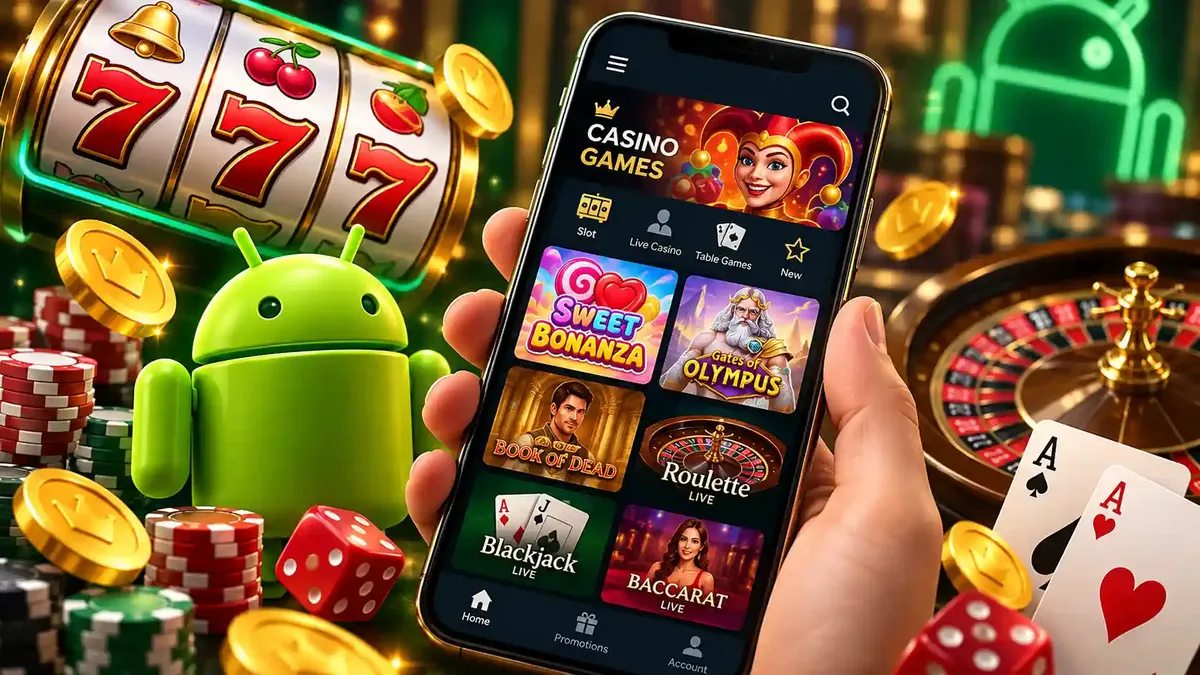 Casinò online su smartphone Android