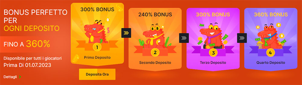 BC.Game bonus di deposito del casinò