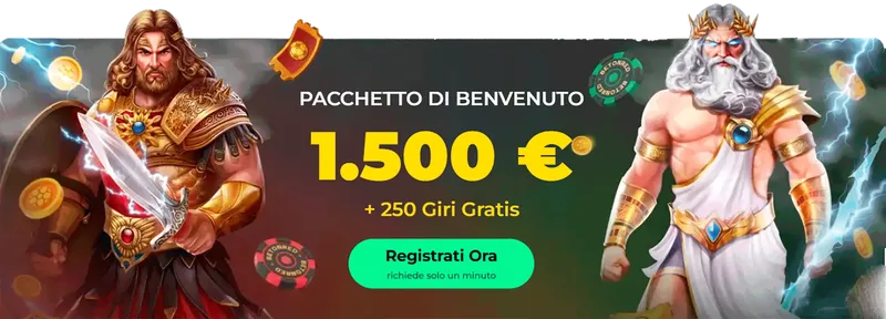 Bonus di benvenuto del casinò BetOnRed