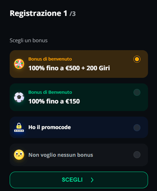 Registrazione semplice su Excitewin Casino per accedere a bonus e giochi