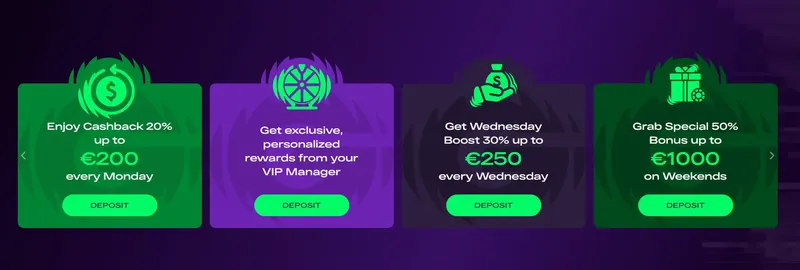 Glitchspin casino bonus sul deposito