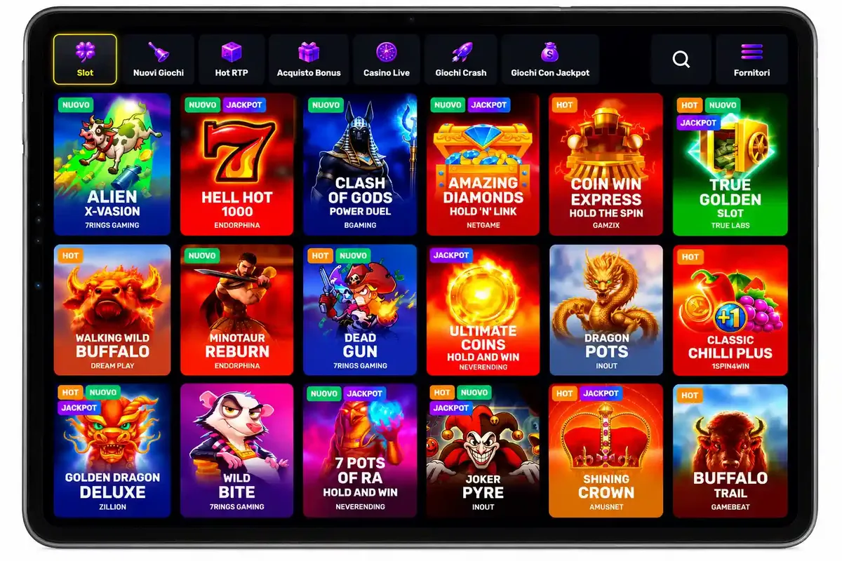 Slot online di Golden Star Casino