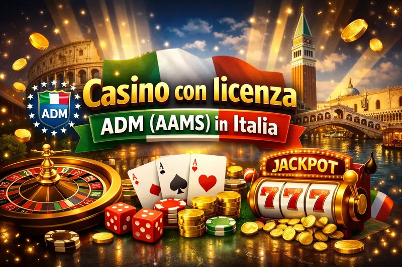 Migliori casino online con licenza ADM in Italia