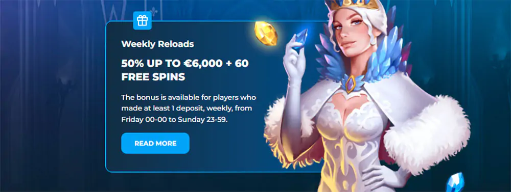 Bonus di deposito del casinò Loki