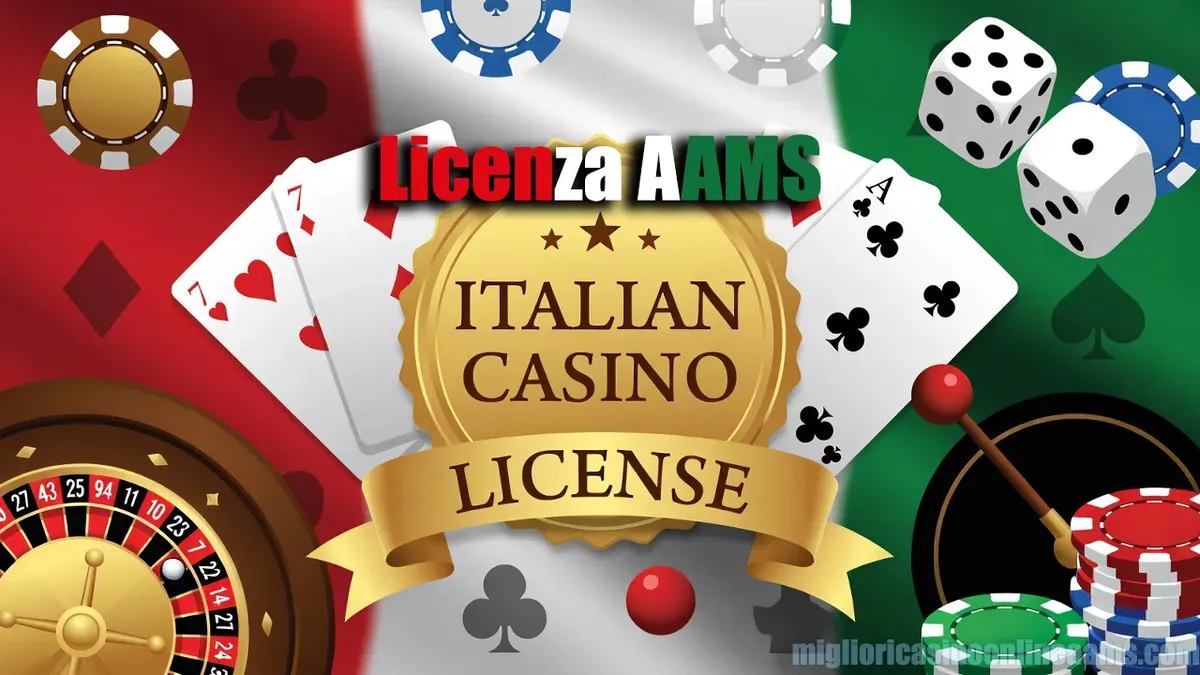 Licenza AAMS e autorizzazione italiana per il gioco online