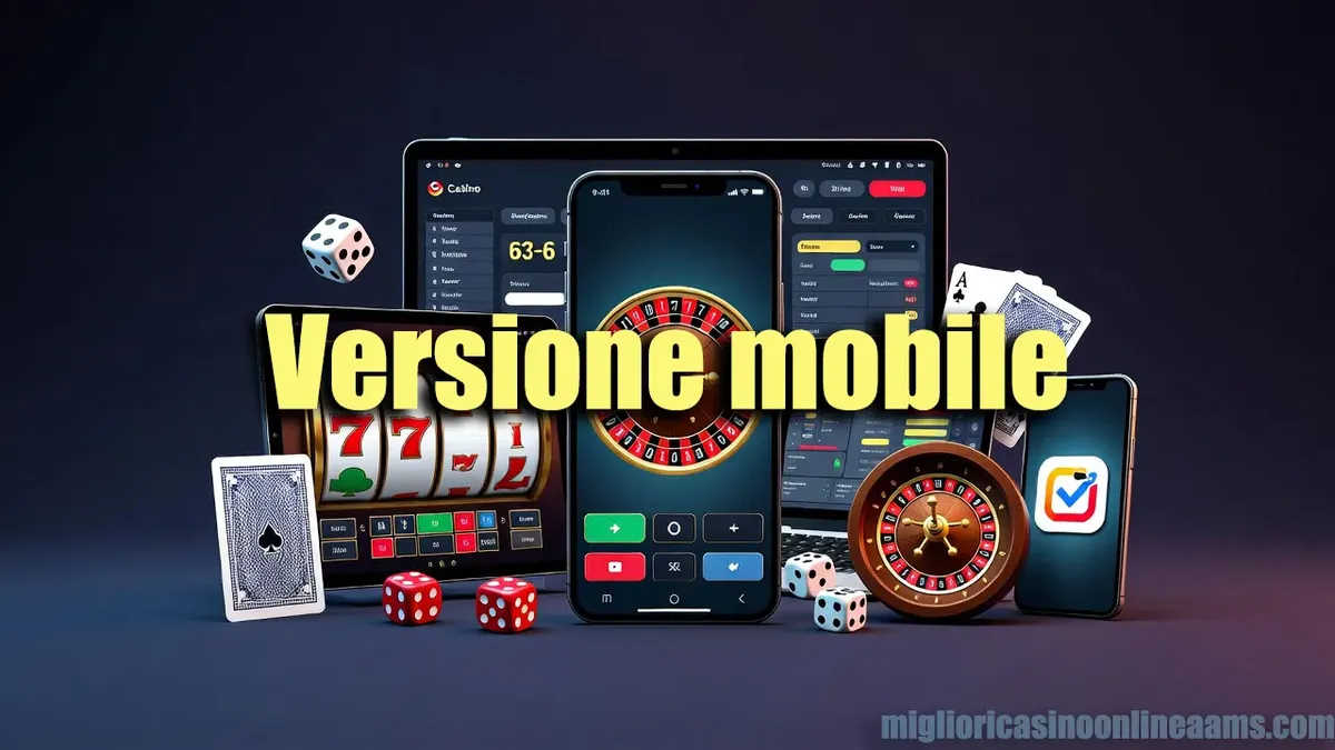 Versione mobile dei nuovi casinò online