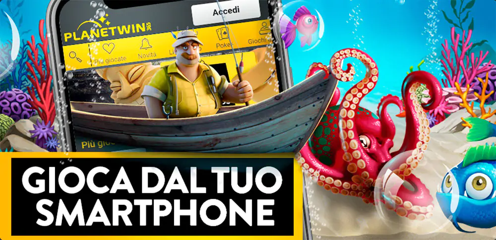 Planetwin365 casinò mobile
