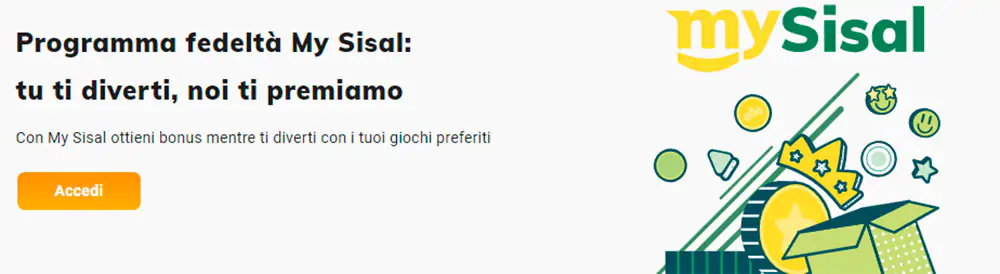 Sisal Casino Programma fedeltà