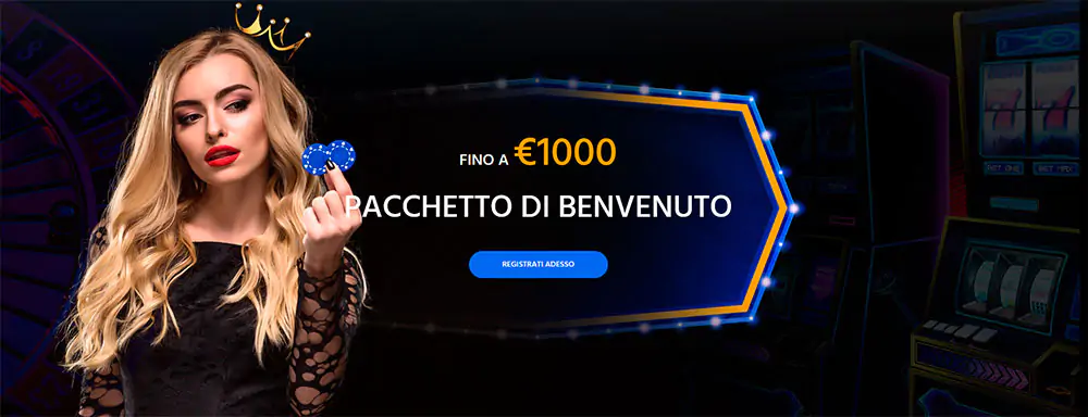 Slotimo Casino Bonus di benvenuto