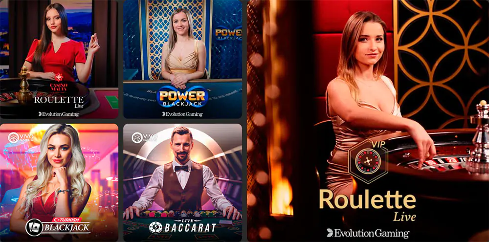 Slotimo Casino dal vivo