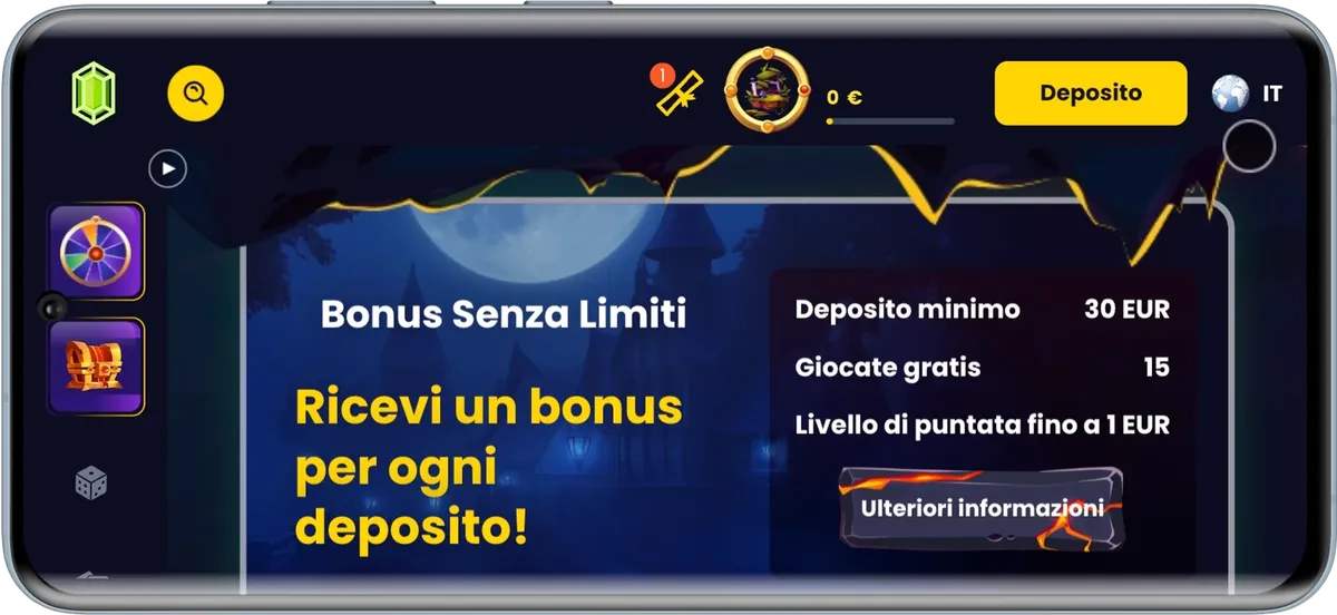 Slotsgem bonus su ogni deposito con percentuale extra