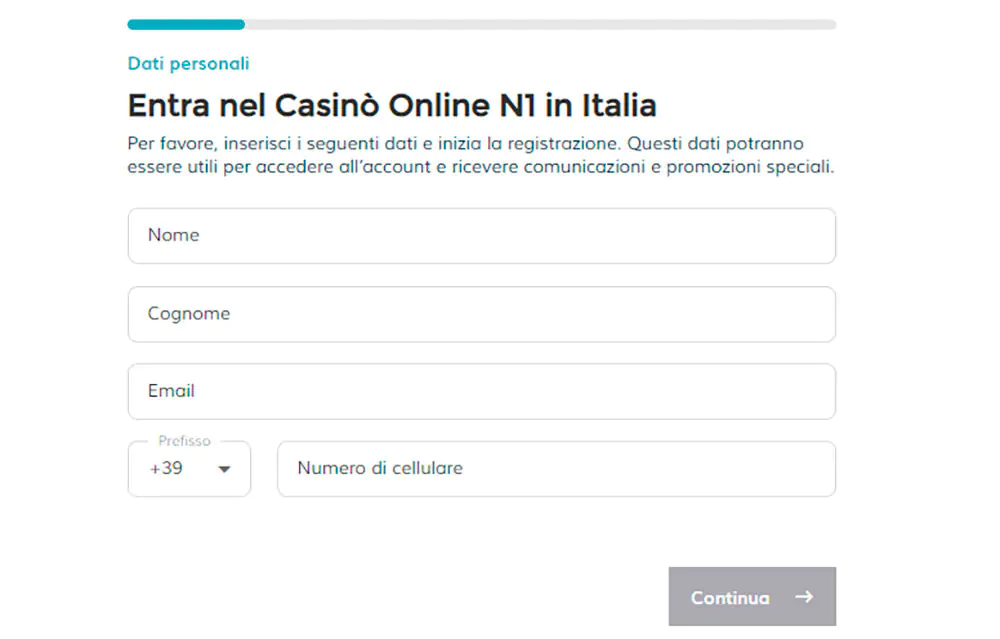 Starcasino Registrati