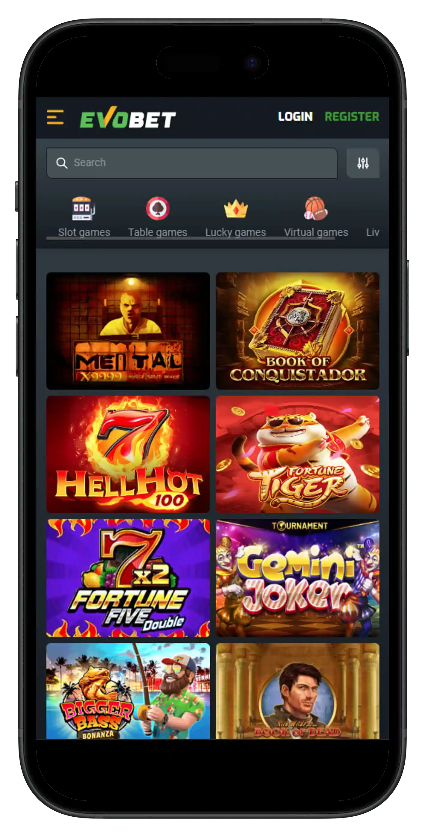 Evobet Mobile