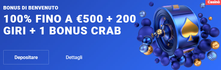 Frumzi Bonus Di Benvenuto