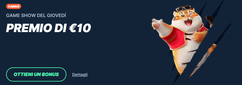 Playzilla Bonus del giovedì