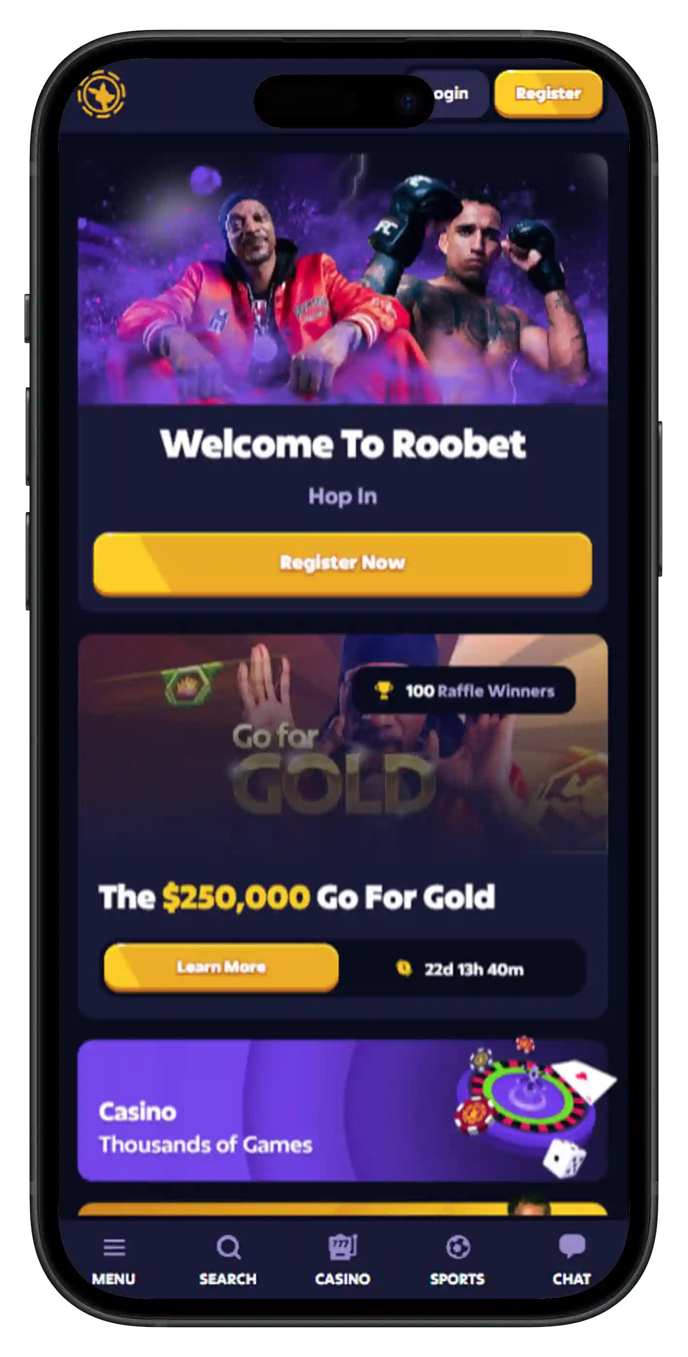Roobet Mobile