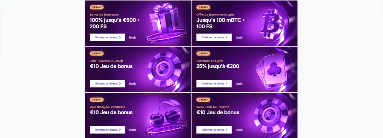 SG Casino Bonus